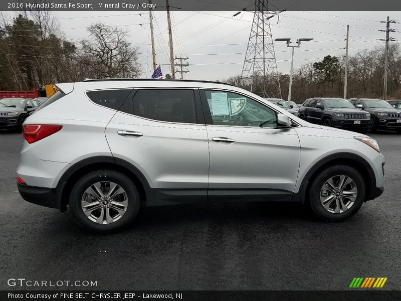 Mineral Gray / Gray 2016 Hyundai Santa Fe Sport