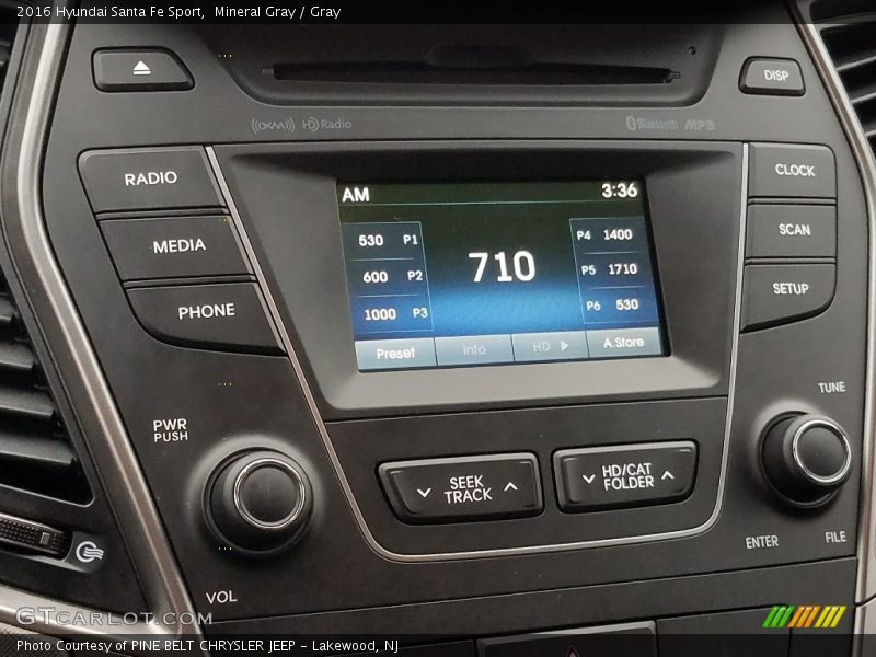 Mineral Gray / Gray 2016 Hyundai Santa Fe Sport