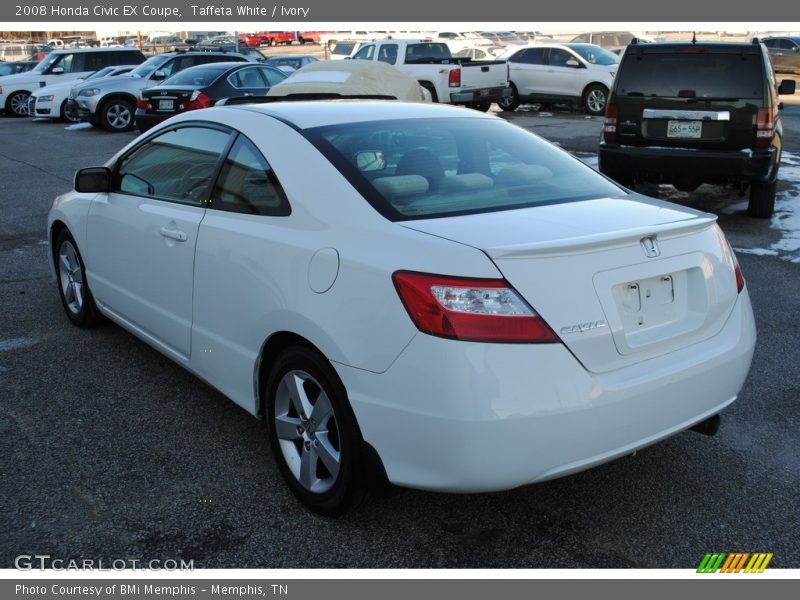 Taffeta White / Ivory 2008 Honda Civic EX Coupe