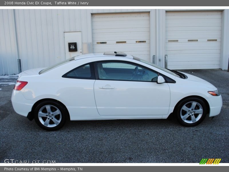 Taffeta White / Ivory 2008 Honda Civic EX Coupe