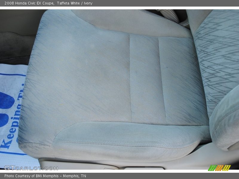 Taffeta White / Ivory 2008 Honda Civic EX Coupe