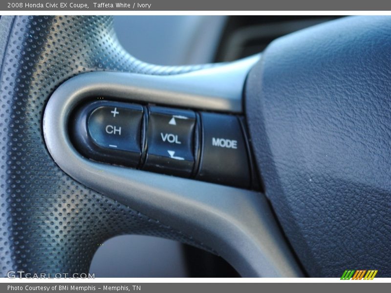 Taffeta White / Ivory 2008 Honda Civic EX Coupe
