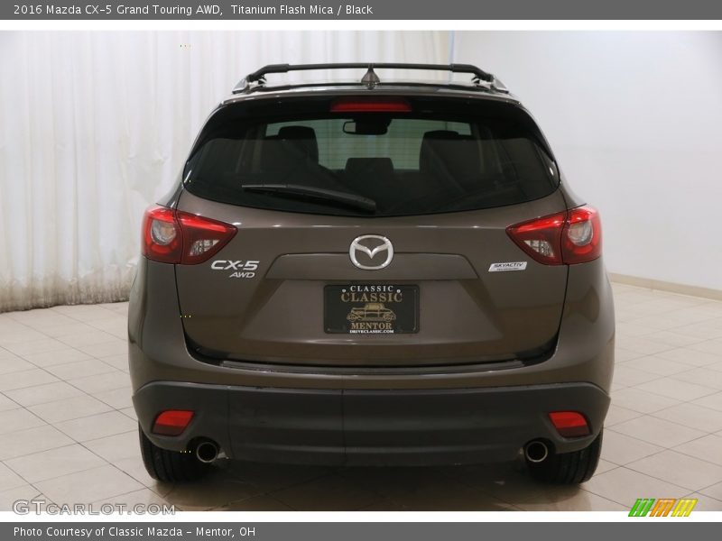 Titanium Flash Mica / Black 2016 Mazda CX-5 Grand Touring AWD