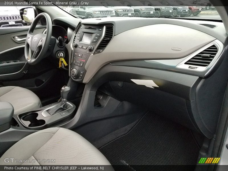 Mineral Gray / Gray 2016 Hyundai Santa Fe Sport