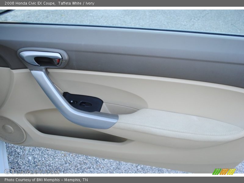 Taffeta White / Ivory 2008 Honda Civic EX Coupe