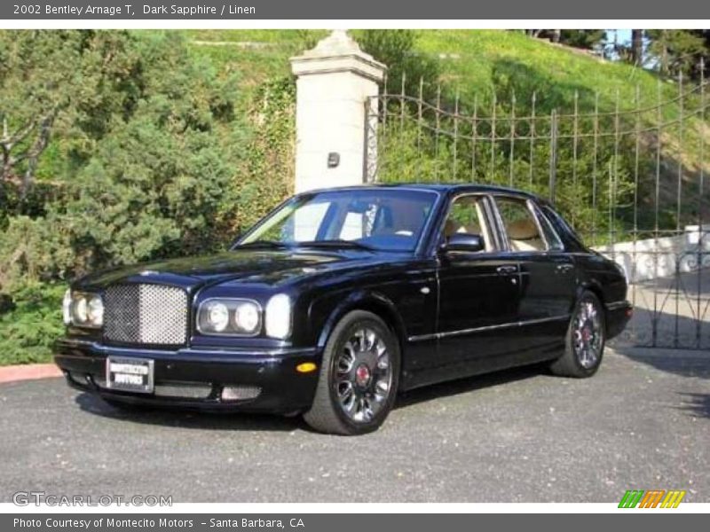 Dark Sapphire / Linen 2002 Bentley Arnage T
