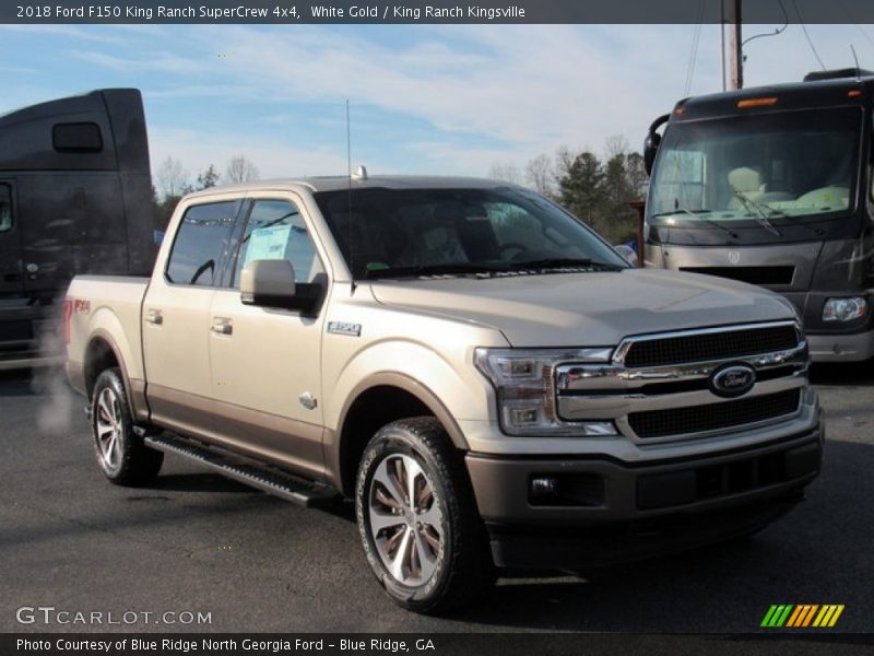 White Gold / King Ranch Kingsville 2018 Ford F150 King Ranch SuperCrew 4x4