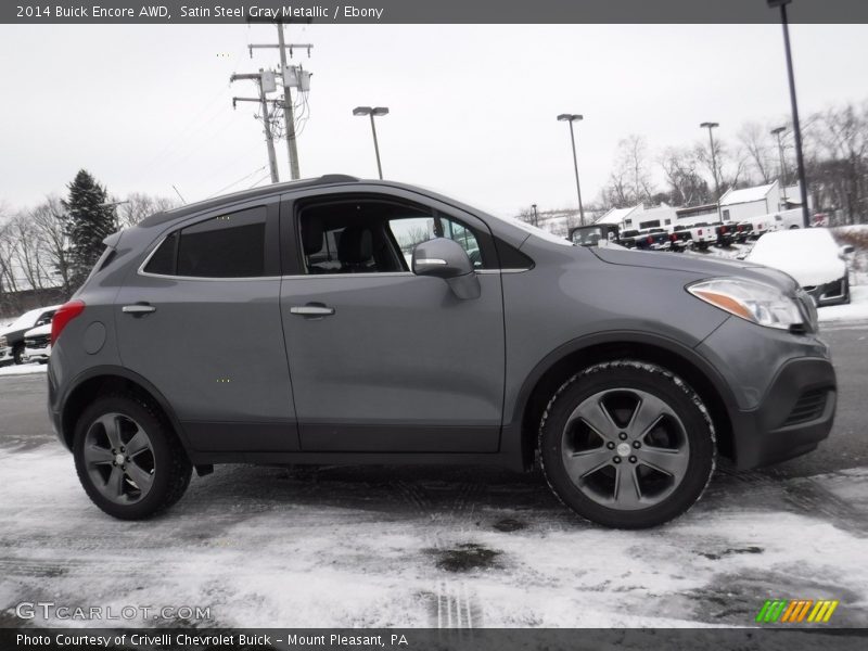 Satin Steel Gray Metallic / Ebony 2014 Buick Encore AWD