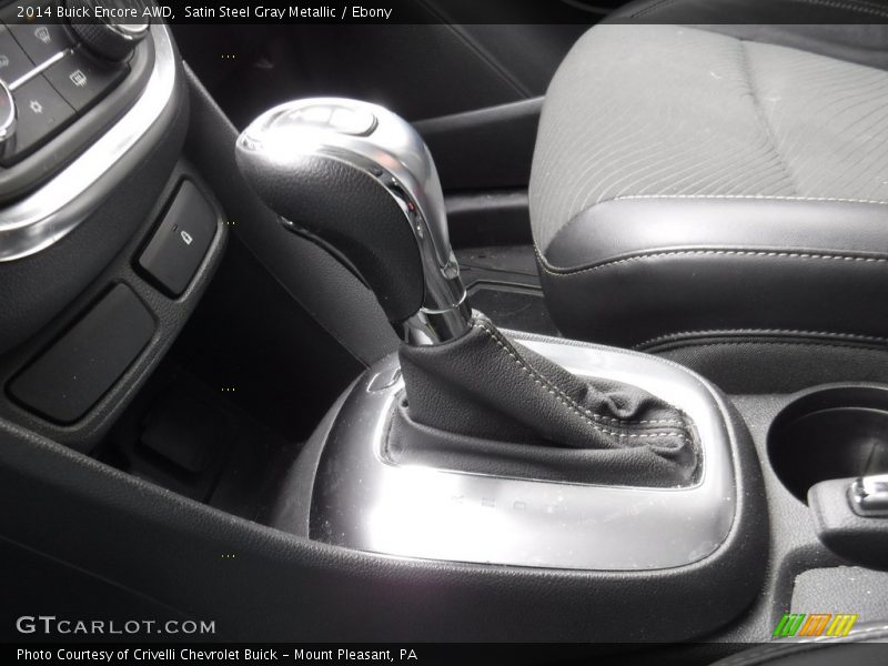Satin Steel Gray Metallic / Ebony 2014 Buick Encore AWD