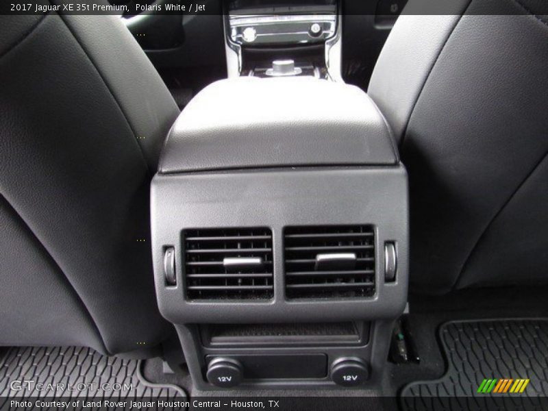 Polaris White / Jet 2017 Jaguar XE 35t Premium