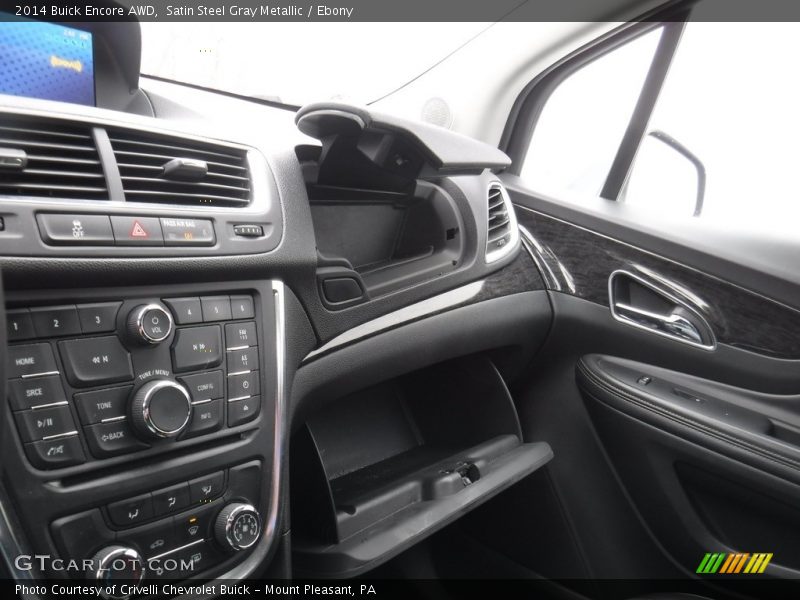 Satin Steel Gray Metallic / Ebony 2014 Buick Encore AWD