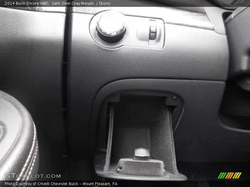 Satin Steel Gray Metallic / Ebony 2014 Buick Encore AWD