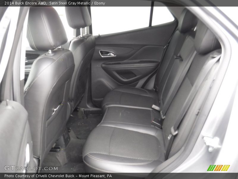 Satin Steel Gray Metallic / Ebony 2014 Buick Encore AWD