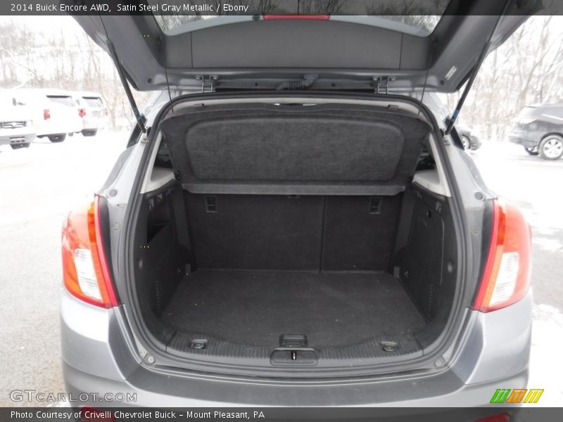 Satin Steel Gray Metallic / Ebony 2014 Buick Encore AWD
