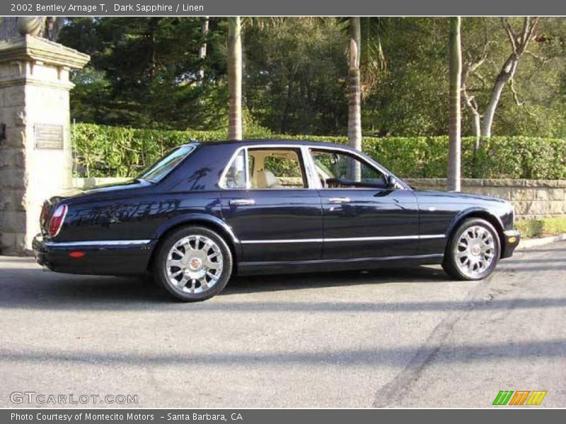 Dark Sapphire / Linen 2002 Bentley Arnage T