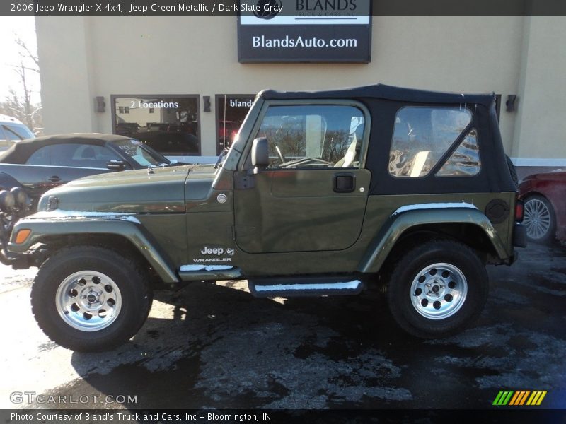 Jeep Green Metallic / Dark Slate Gray 2006 Jeep Wrangler X 4x4