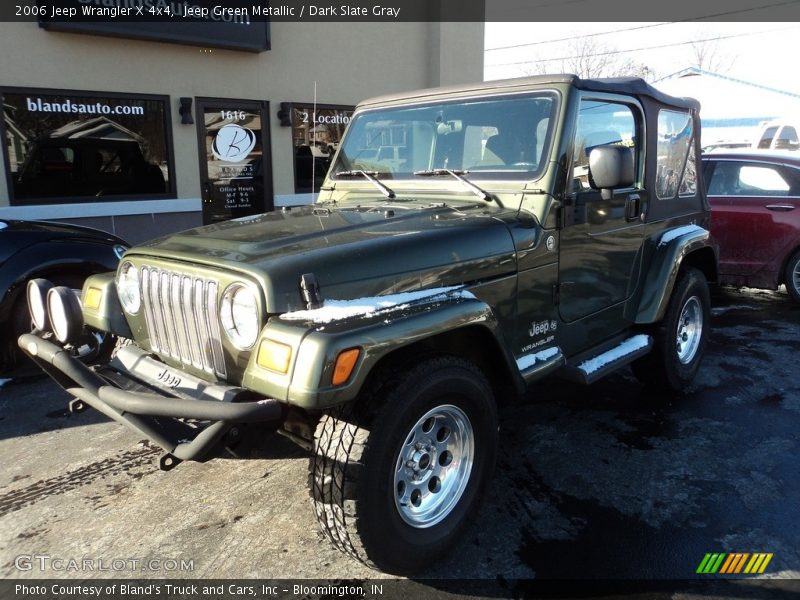 Jeep Green Metallic / Dark Slate Gray 2006 Jeep Wrangler X 4x4