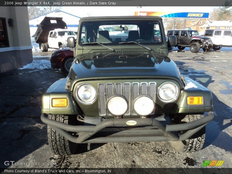 Jeep Green Metallic / Dark Slate Gray 2006 Jeep Wrangler X 4x4