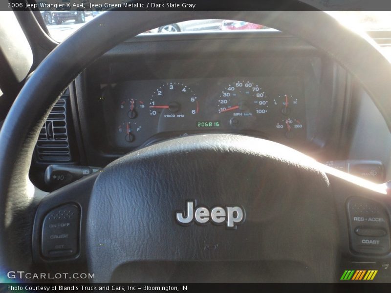 Jeep Green Metallic / Dark Slate Gray 2006 Jeep Wrangler X 4x4