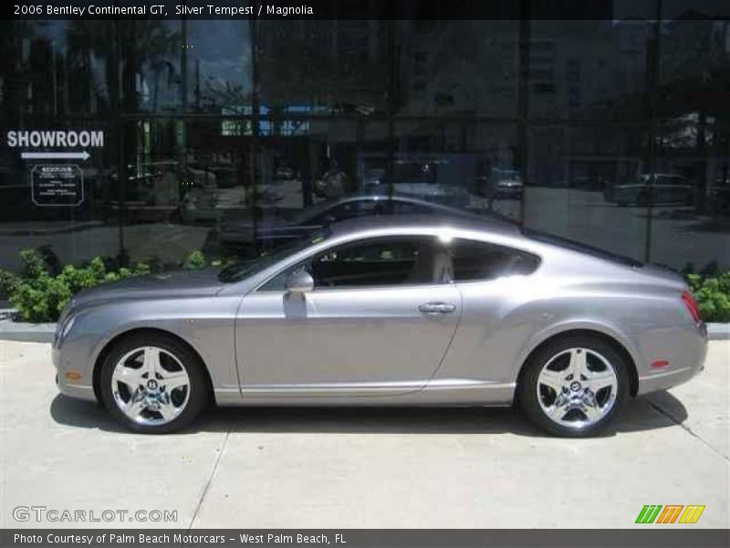 Silver Tempest / Magnolia 2006 Bentley Continental GT
