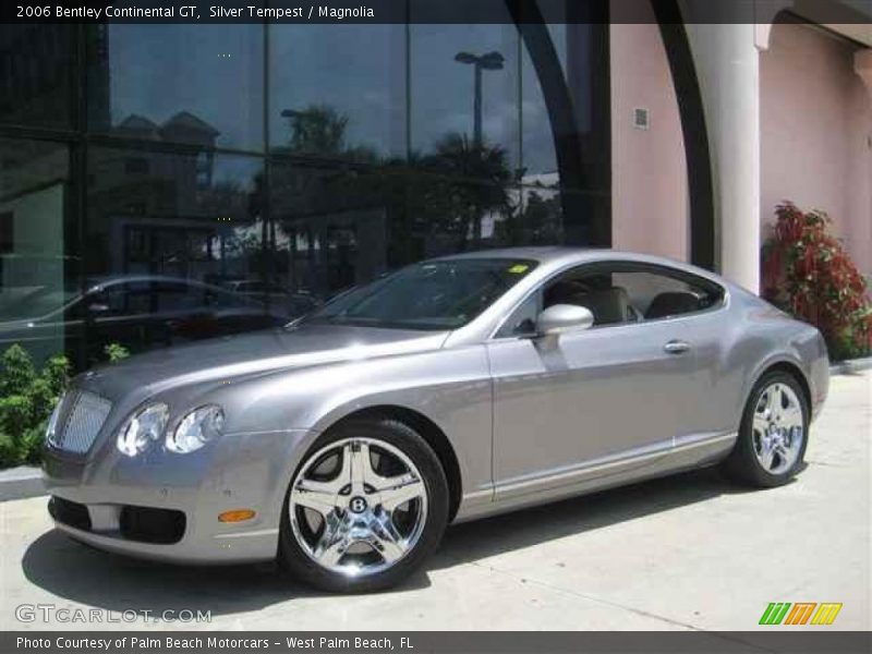 Silver Tempest / Magnolia 2006 Bentley Continental GT