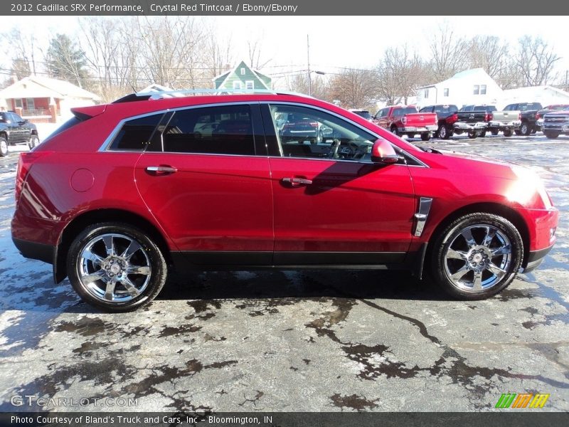 Crystal Red Tintcoat / Ebony/Ebony 2012 Cadillac SRX Performance