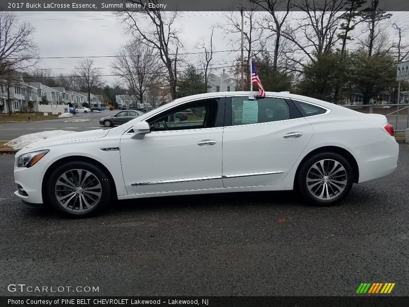 Summit White / Ebony 2017 Buick LaCrosse Essence