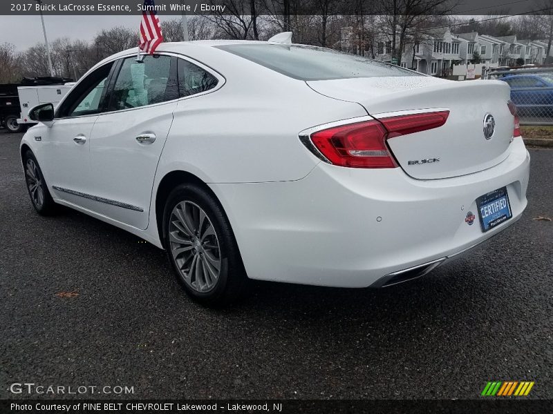 Summit White / Ebony 2017 Buick LaCrosse Essence