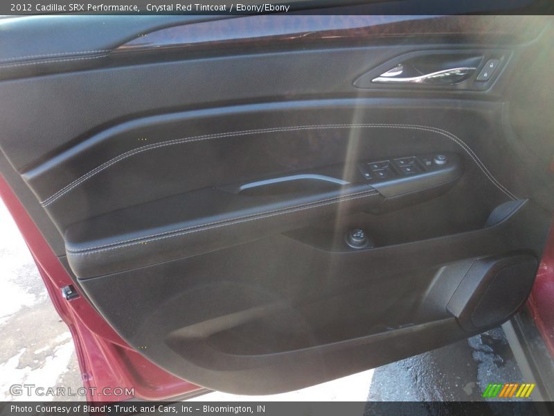 Crystal Red Tintcoat / Ebony/Ebony 2012 Cadillac SRX Performance