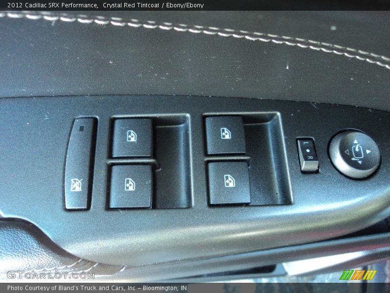 Crystal Red Tintcoat / Ebony/Ebony 2012 Cadillac SRX Performance