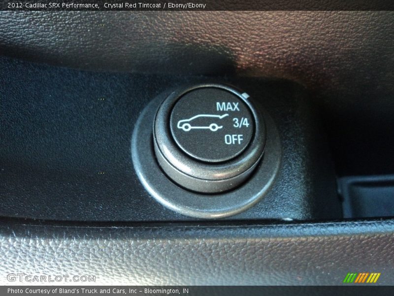 Crystal Red Tintcoat / Ebony/Ebony 2012 Cadillac SRX Performance