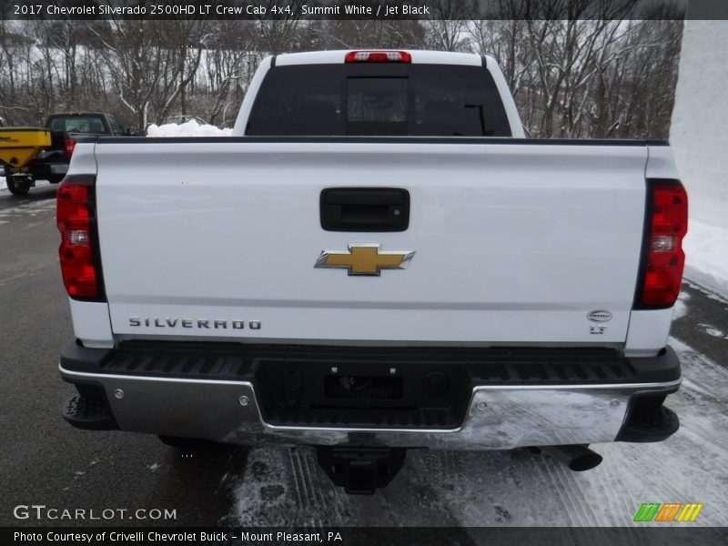Summit White / Jet Black 2017 Chevrolet Silverado 2500HD LT Crew Cab 4x4