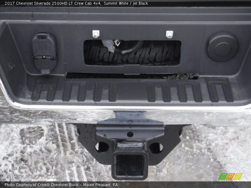 Summit White / Jet Black 2017 Chevrolet Silverado 2500HD LT Crew Cab 4x4