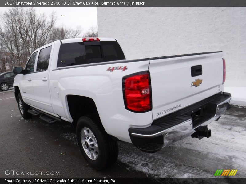 Summit White / Jet Black 2017 Chevrolet Silverado 2500HD LT Crew Cab 4x4