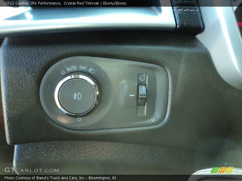 Crystal Red Tintcoat / Ebony/Ebony 2012 Cadillac SRX Performance