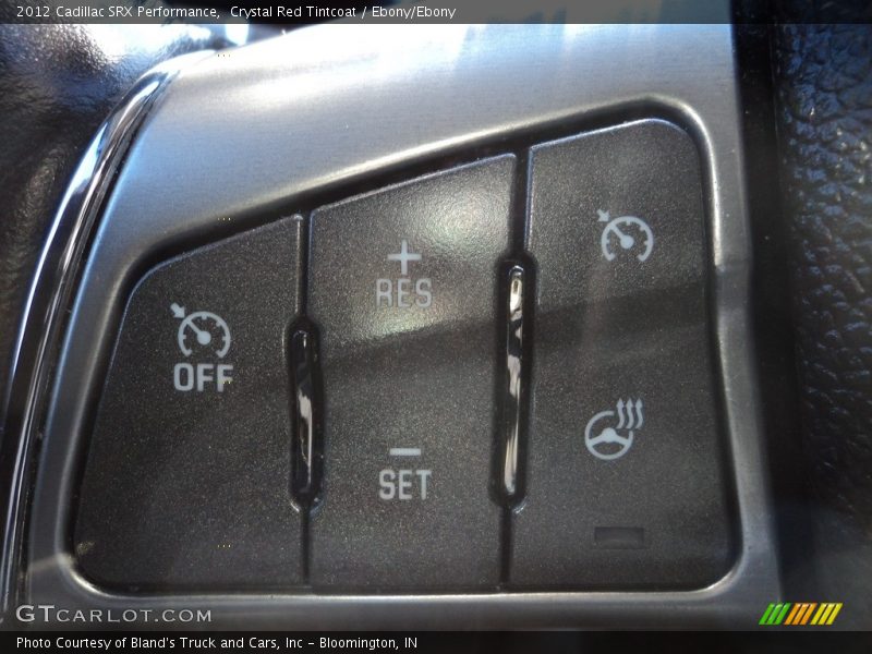 Crystal Red Tintcoat / Ebony/Ebony 2012 Cadillac SRX Performance