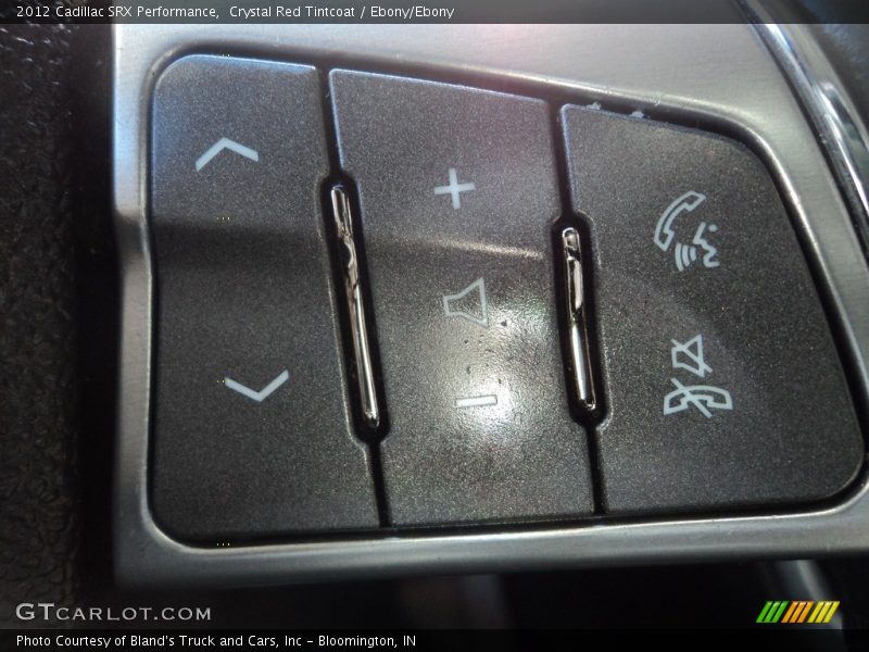 Crystal Red Tintcoat / Ebony/Ebony 2012 Cadillac SRX Performance