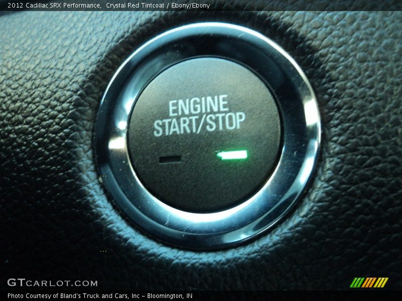 Crystal Red Tintcoat / Ebony/Ebony 2012 Cadillac SRX Performance
