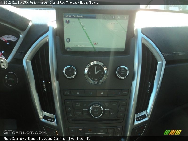 Crystal Red Tintcoat / Ebony/Ebony 2012 Cadillac SRX Performance