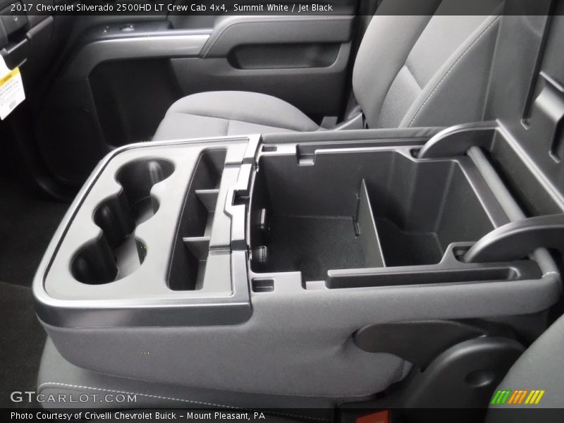 Summit White / Jet Black 2017 Chevrolet Silverado 2500HD LT Crew Cab 4x4