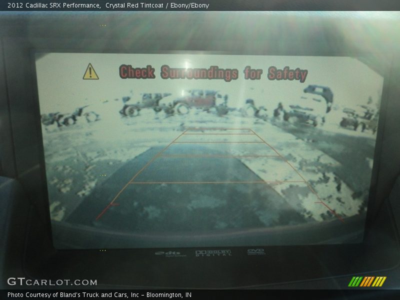 Crystal Red Tintcoat / Ebony/Ebony 2012 Cadillac SRX Performance