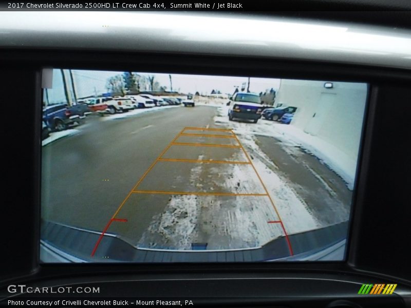 Summit White / Jet Black 2017 Chevrolet Silverado 2500HD LT Crew Cab 4x4