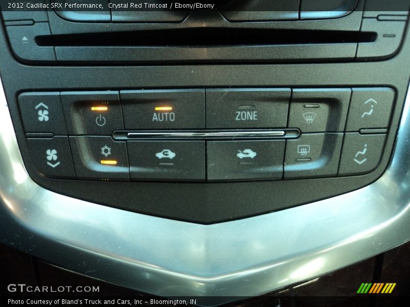Crystal Red Tintcoat / Ebony/Ebony 2012 Cadillac SRX Performance