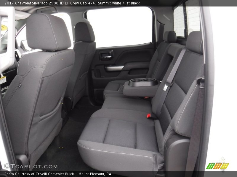 Summit White / Jet Black 2017 Chevrolet Silverado 2500HD LT Crew Cab 4x4