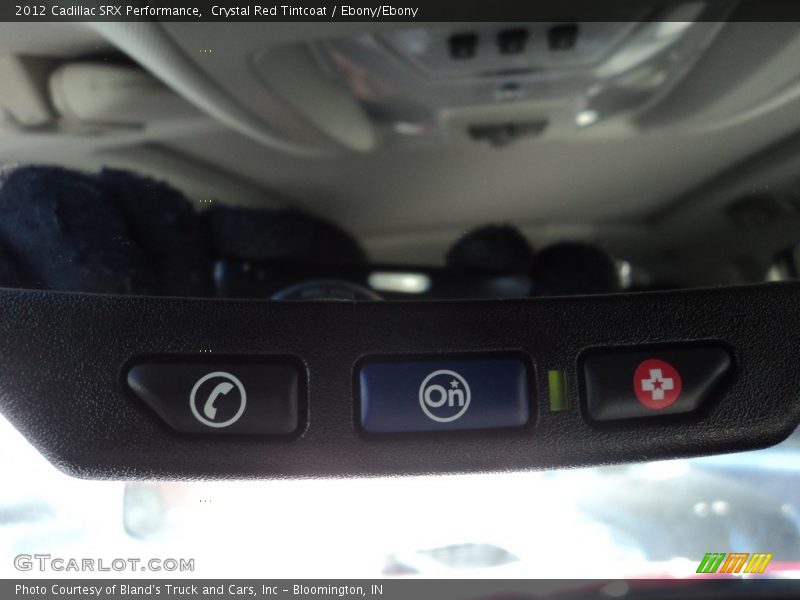 Crystal Red Tintcoat / Ebony/Ebony 2012 Cadillac SRX Performance