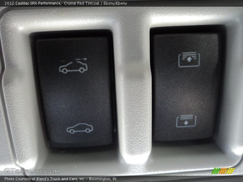 Crystal Red Tintcoat / Ebony/Ebony 2012 Cadillac SRX Performance