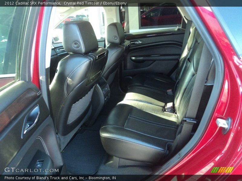 Crystal Red Tintcoat / Ebony/Ebony 2012 Cadillac SRX Performance