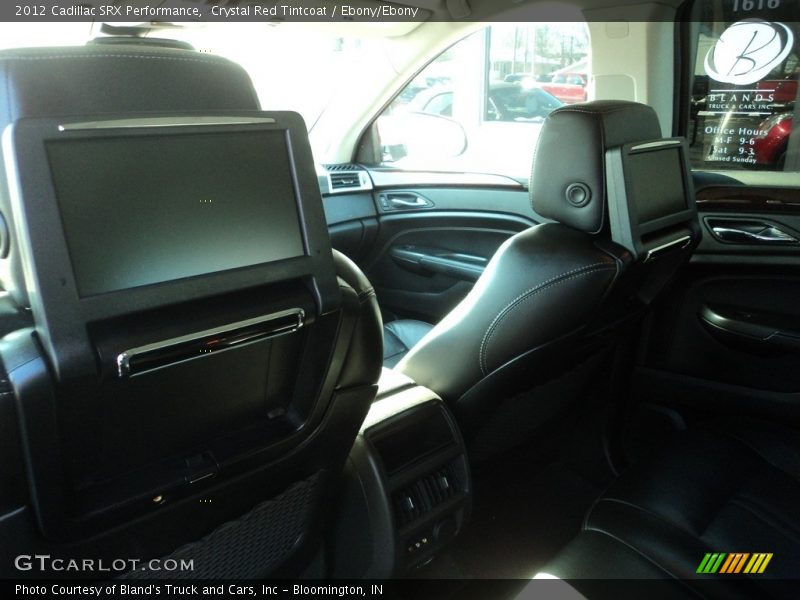 Crystal Red Tintcoat / Ebony/Ebony 2012 Cadillac SRX Performance
