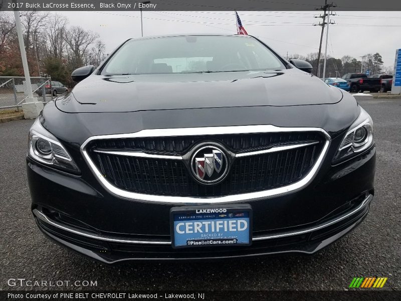 Black Onyx / Ebony 2017 Buick LaCrosse Essence