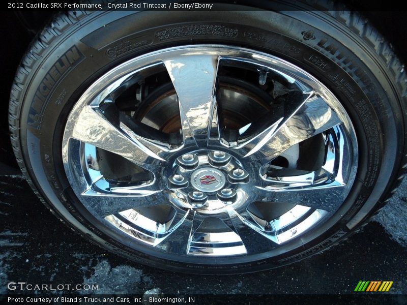 Crystal Red Tintcoat / Ebony/Ebony 2012 Cadillac SRX Performance